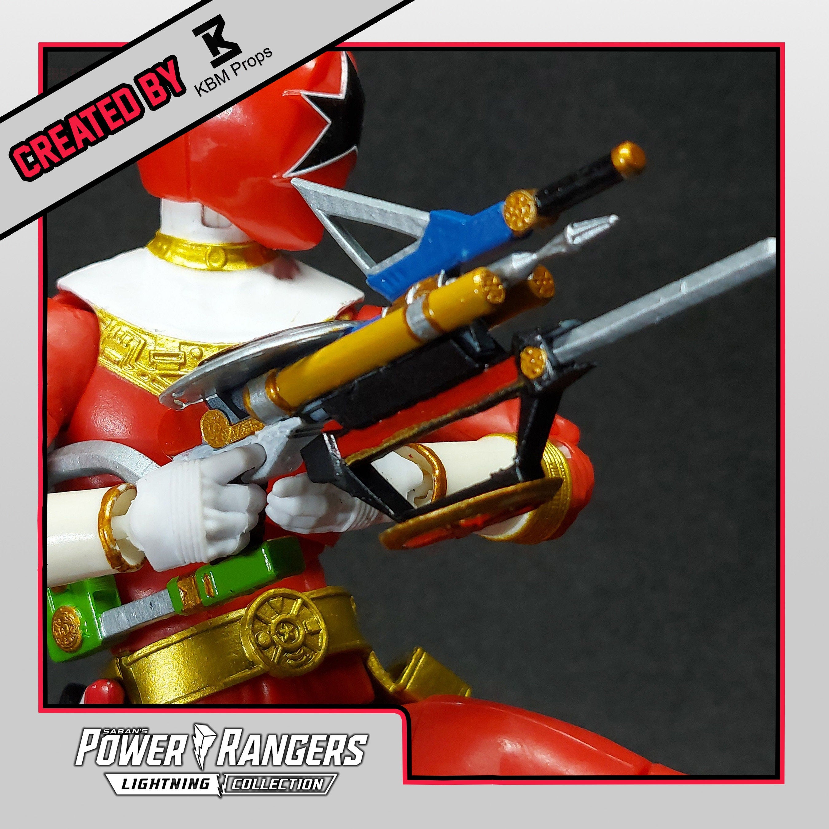 Mighty Morphin Power Rangers - Lightning Collection Accessories - Zeo ...