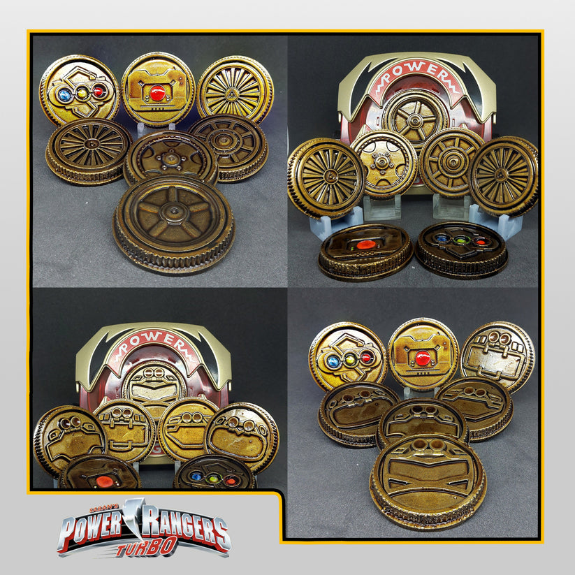 Power Rangers Turbo - Gekisou Sentai Carranger Power Coins [Legacy Mor ...