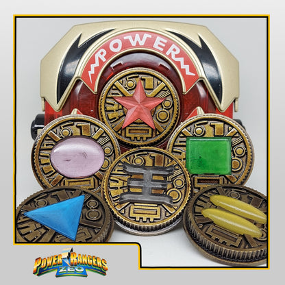Power Rangers Zeo - Chouriki Sentai Ohranger Power Coins [Legacy Morpher - Lightning Collection Morpher - Classic 1993 Morpher]