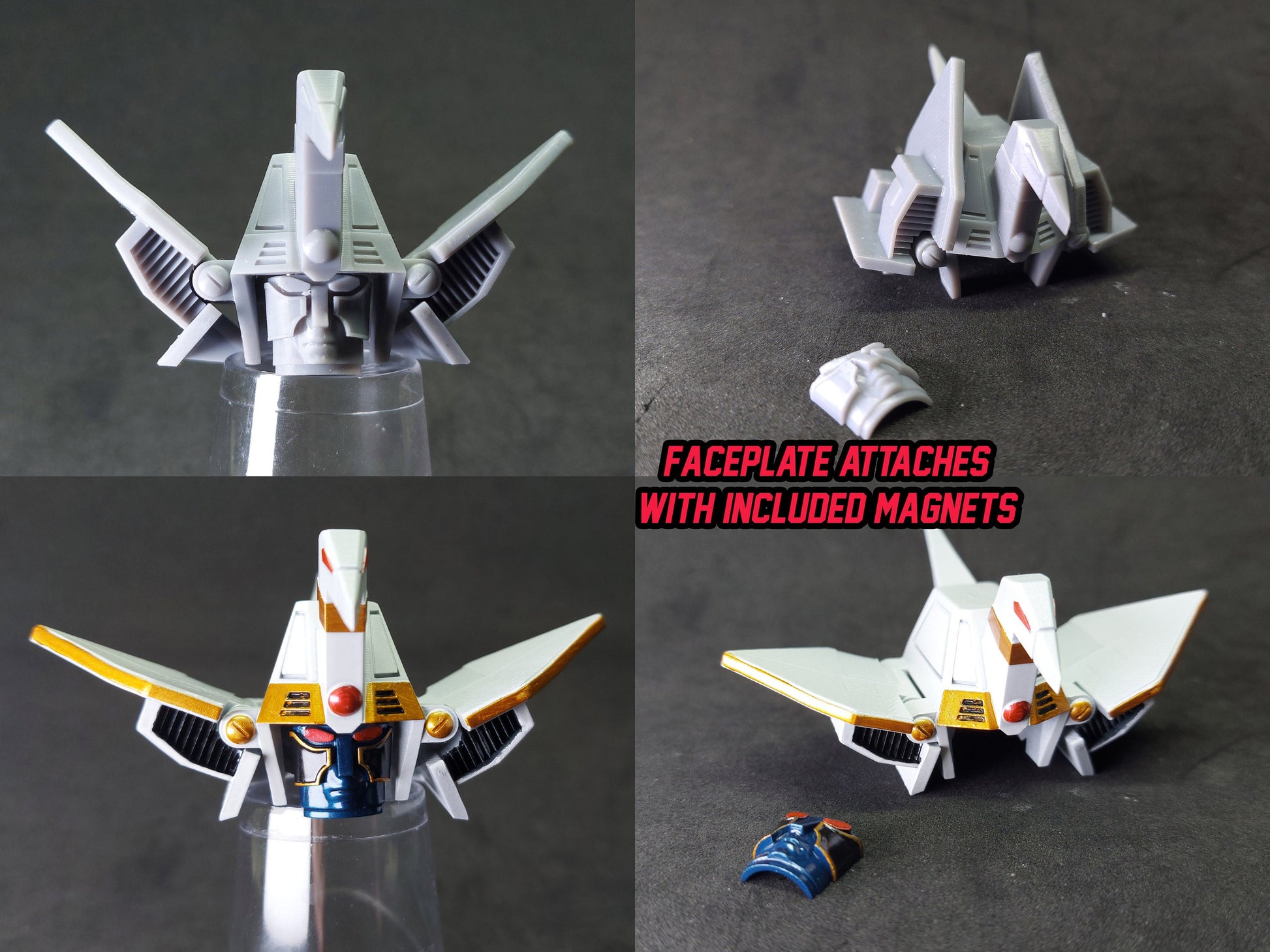 Mighty Morphin Power Rangers Deluxe Shogun Megazord 3D Printed Replacement Parts | Upgrades [1995]