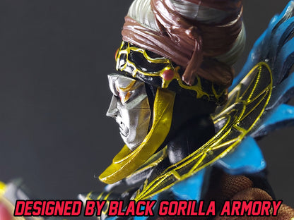Robo Rita Repulsa Faceplate | Lightning Collection Accesory | 3D Printed | Created by Black Gorilla Armory