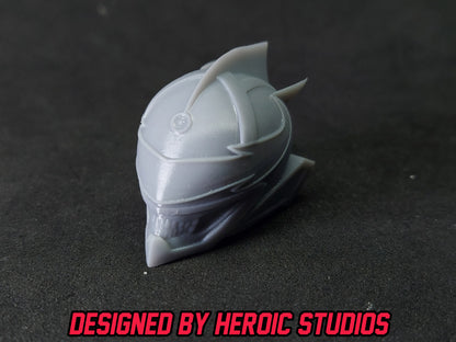 Boom Comics Power Rangers - Lightning Collection Black Death Ranger Painted Helmet | Created by Heroic Studios