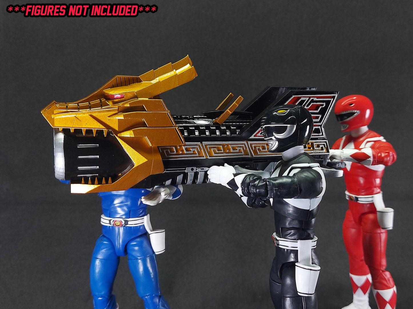 Mighty Morphin Power Rangers - Power Cannon \ DaiRanger - Super Qi-Power Bazooka | Lightning Collection Accessory Weapons