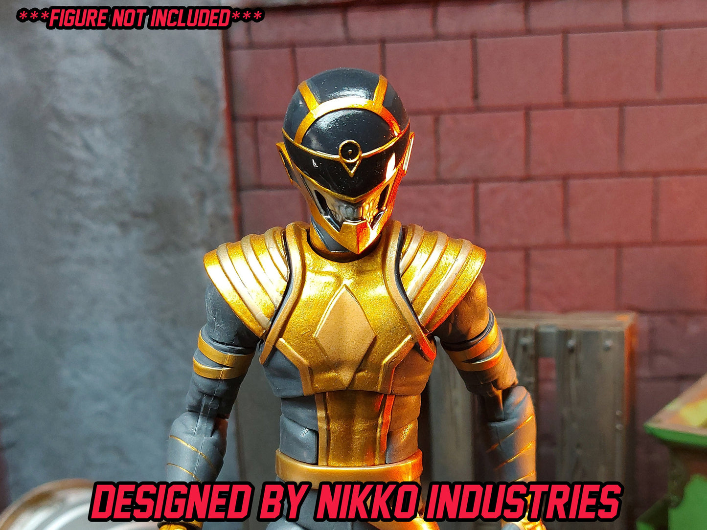 Boom Comics Power Rangers - Lightning Collection Death Ranger Painted Helmet