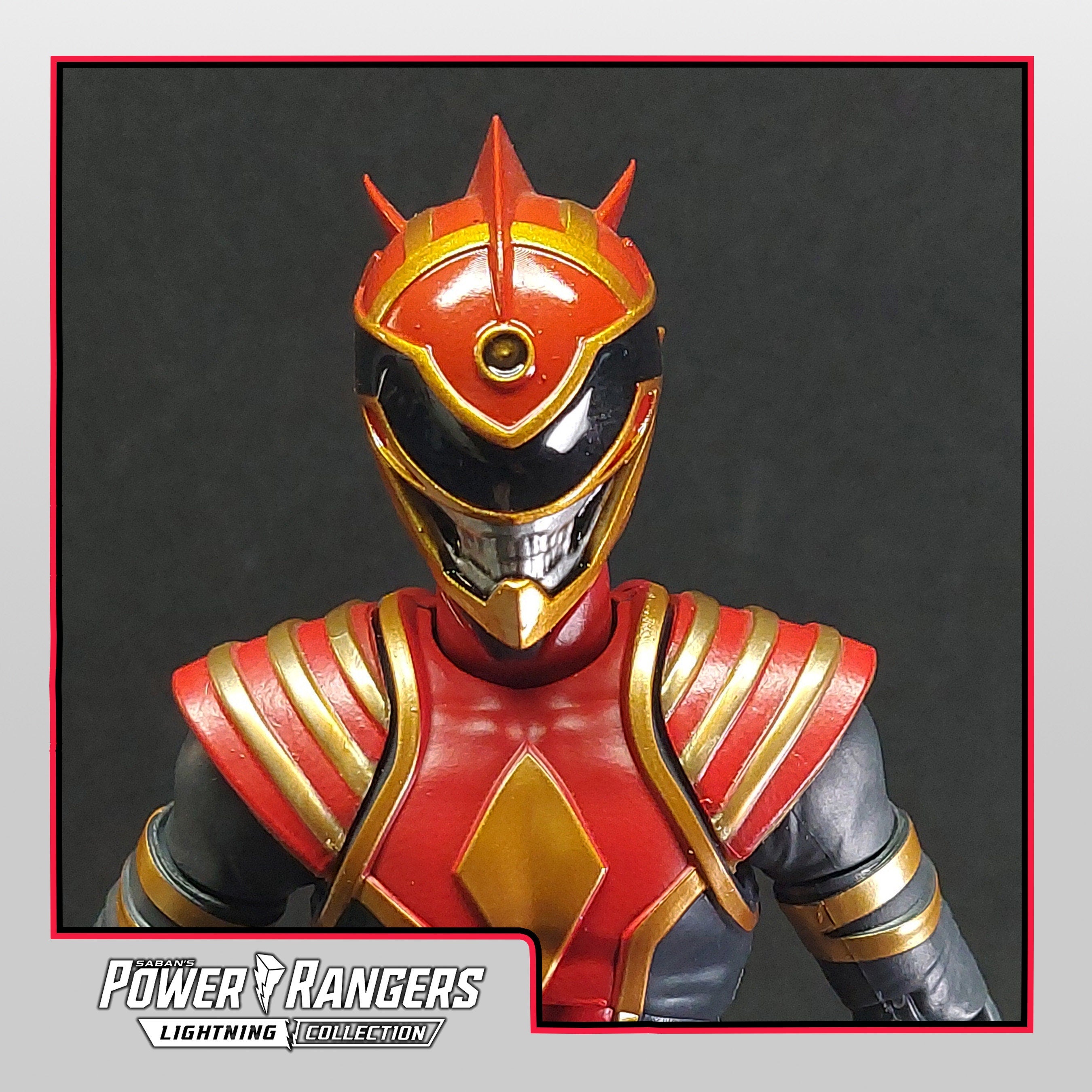 Boom Comics Power Rangers - Lightning Collection Red Death Ranger Pain ...