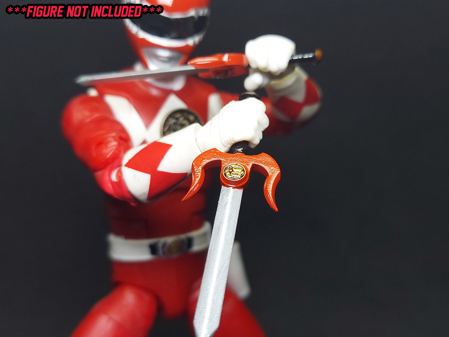 Ninjetti Ape Sai | Lightning Collection Accesory | 3D Printed | Created by Heroic Studios