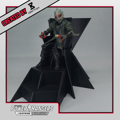 Power Rangers - Lightning Collection Accessories - Mesogog's Throne | Created by KBM_Props
