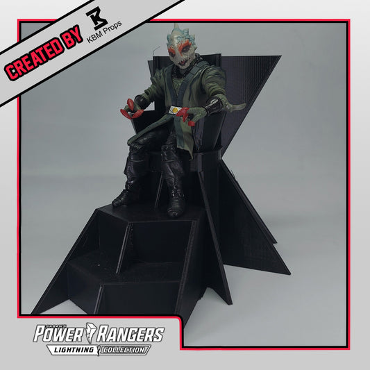 Power Rangers - Lightning Collection Accessories - Mesogog's Throne | Created by KBM_Props