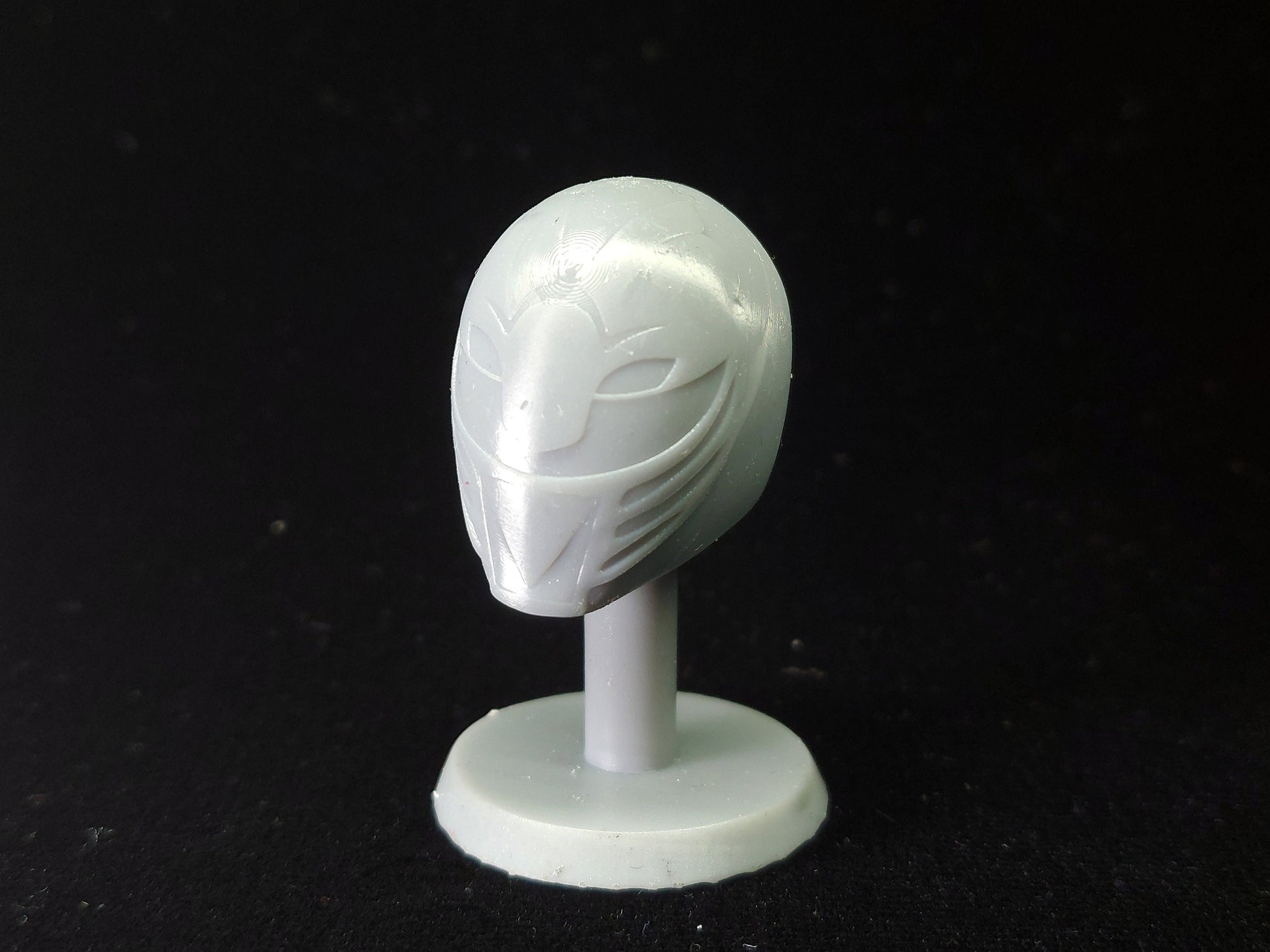 Ninjetti White Falcon Helmet | Lightning Collection Custom | Power Rangers | 3D Printed | Created by DPToySculpts