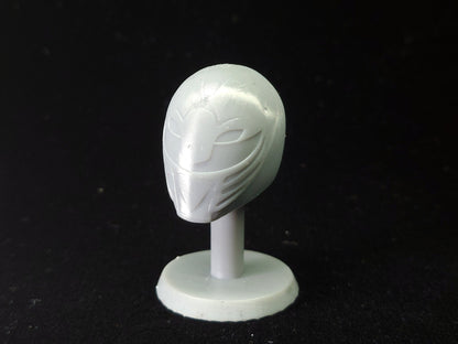 Ninjetti White Falcon Helmet | Lightning Collection Custom | Power Rangers | 3D Printed | Created by DPToySculpts