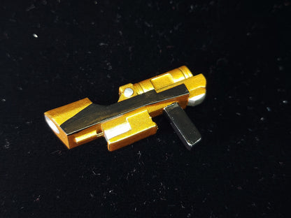 Gold Omega Ranger Blaster | Lightning Collection Accesory | 3D Printed | Created by KBM_Props