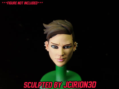 Kimberly Hart - Ranger Slayer Headsculpt | Lightning Collection Accessory | 3D Printed