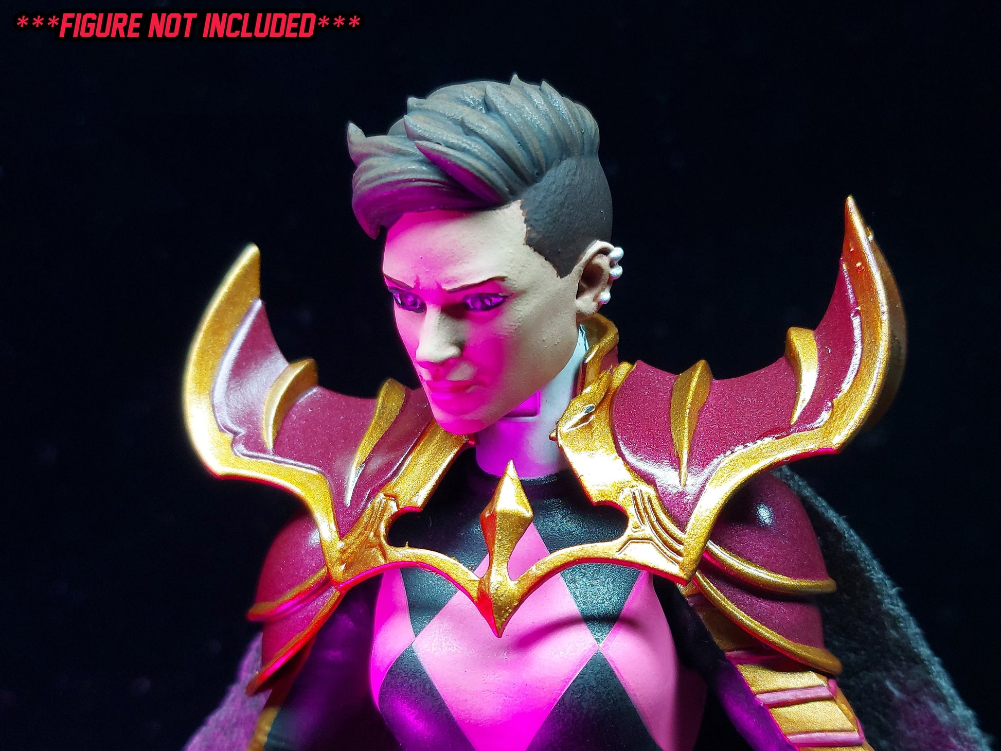 Kimberly Hart - Ranger Slayer Headsculpt | Lightning Collection Accessory | 3D Printed