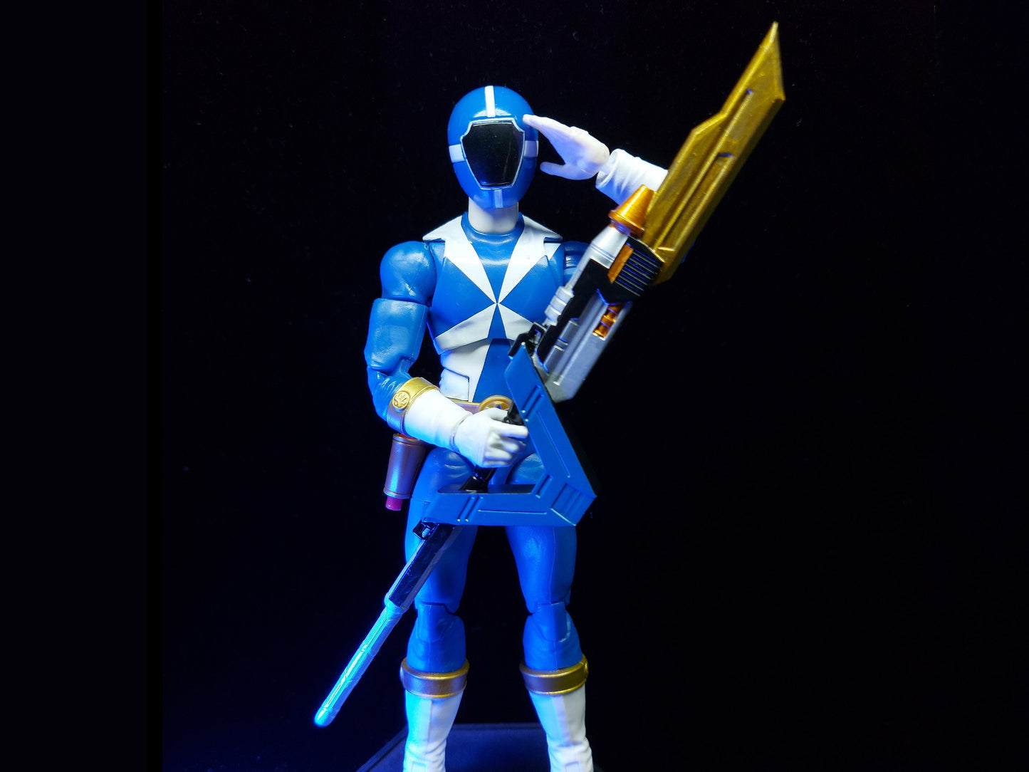 Power Rangers Lightspeed Rescue - V-Lancer | Lightning Collection Accessories