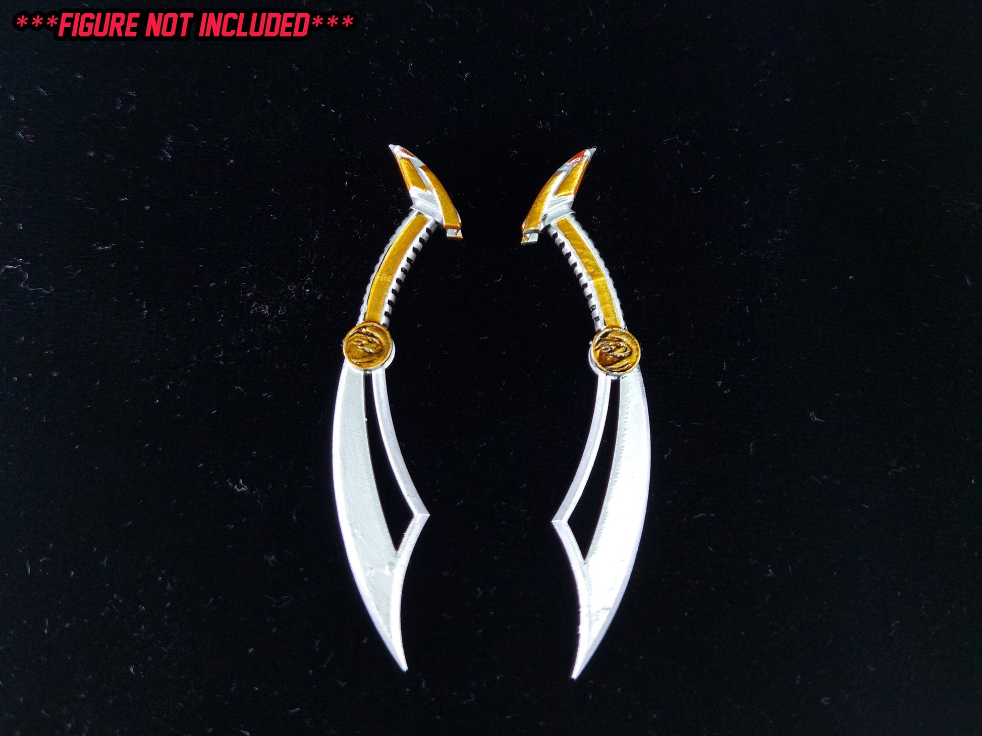 Ninjetti Falcon Sabers | Lightning Collection Accesory | 3D Printed | Created by Heroic Studios