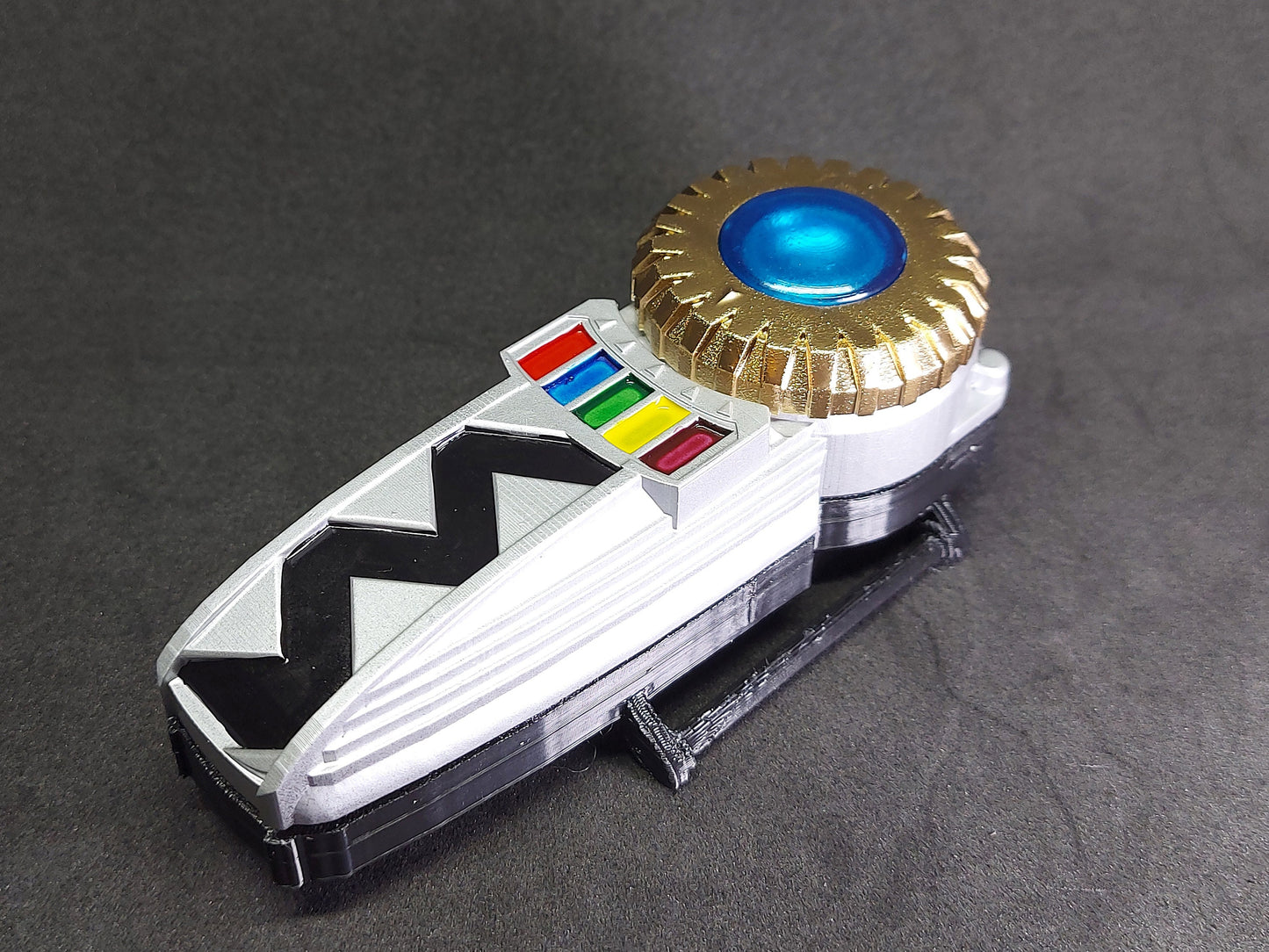 3D Printed & Painted Power Rangers Transmorpher / Gingaman Ginga Braces | Display Prop