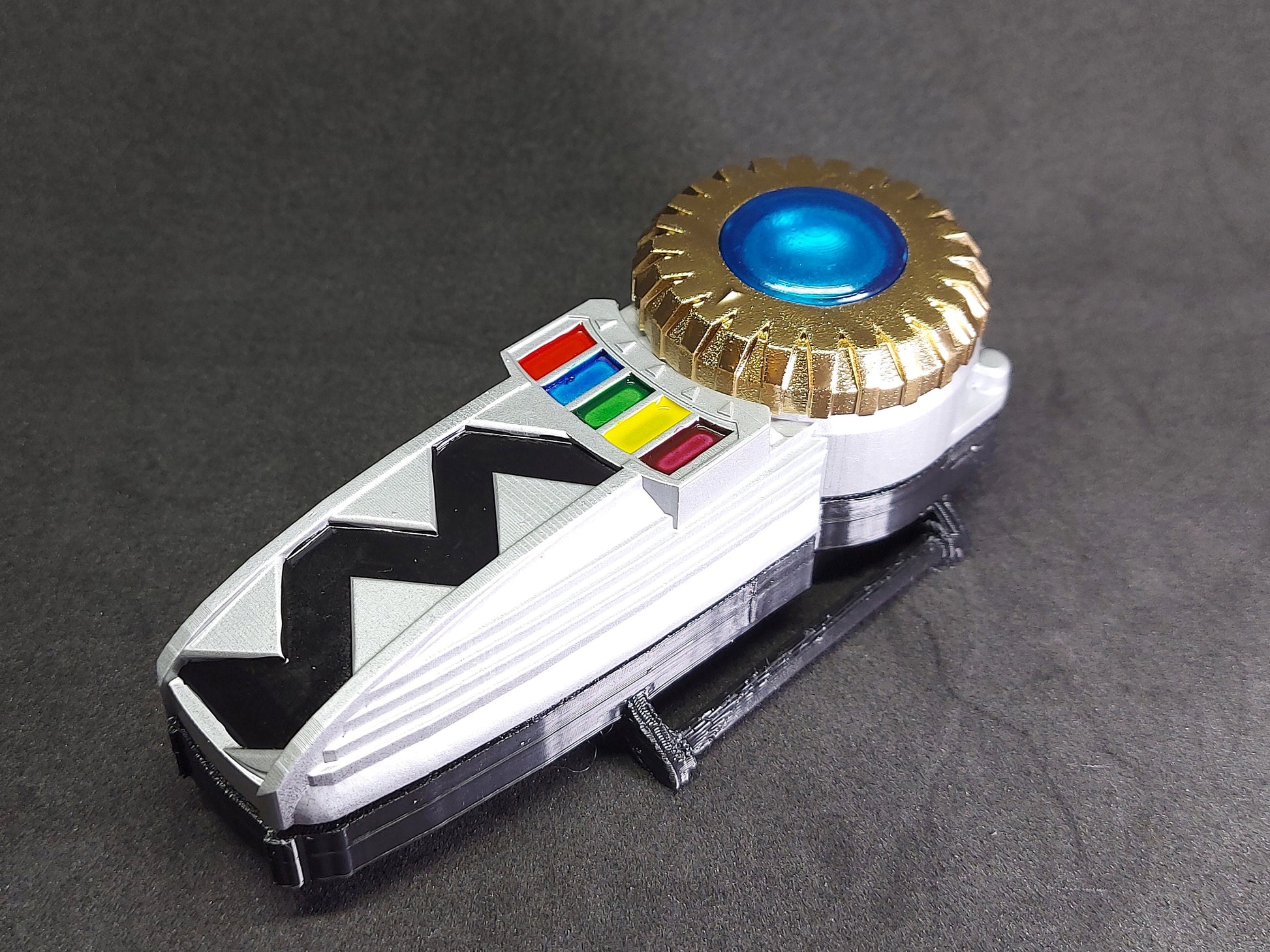 3D Printed & Painted Power Rangers Transmorpher / Gingaman Ginga Braces | Display Prop