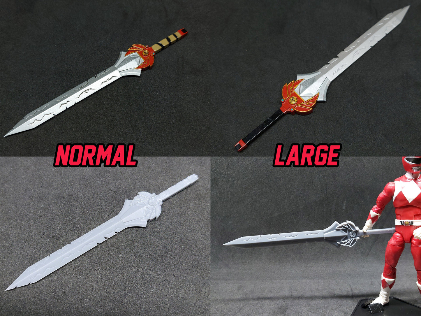 Mighty Morphin Power Rangers: The Return Power Great Sword | Lightning Collection Accessories