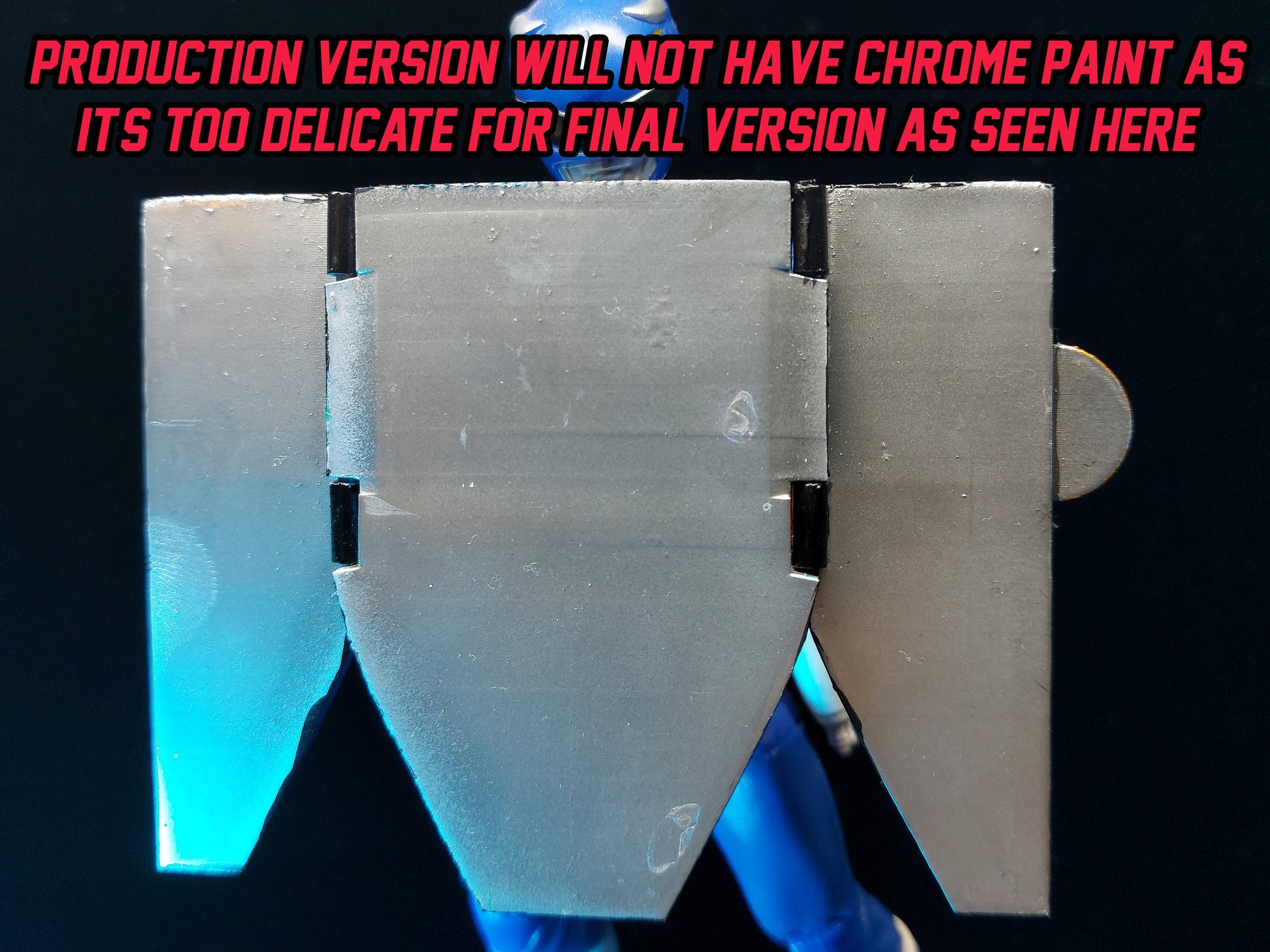 Mighty Morphin Power Rangers Mirror Shield | Lightning Collection Accessories