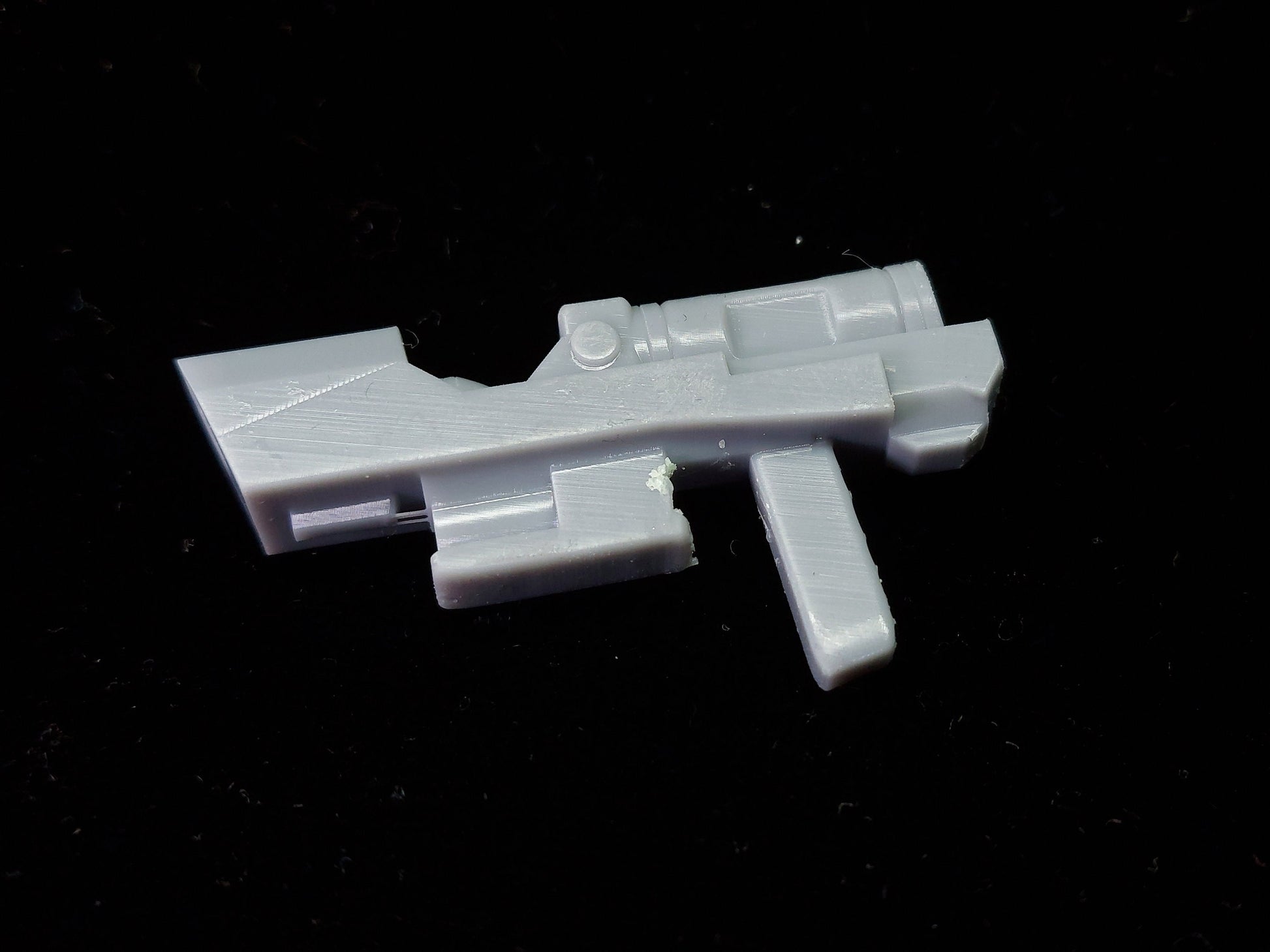 Gold Omega Ranger Blaster | Lightning Collection Accesory | 3D Printed | Created by KBM_Props
