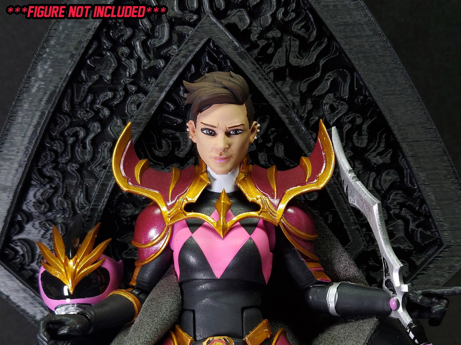 Kimberly Hart - Ranger Slayer Headsculpt | Lightning Collection Accessory | 3D Printed