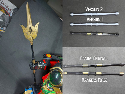 Mighty Morphin Power Rangers Deluxe Thunderzord 3D Printed Replacement Parts | Upgrades [1994]