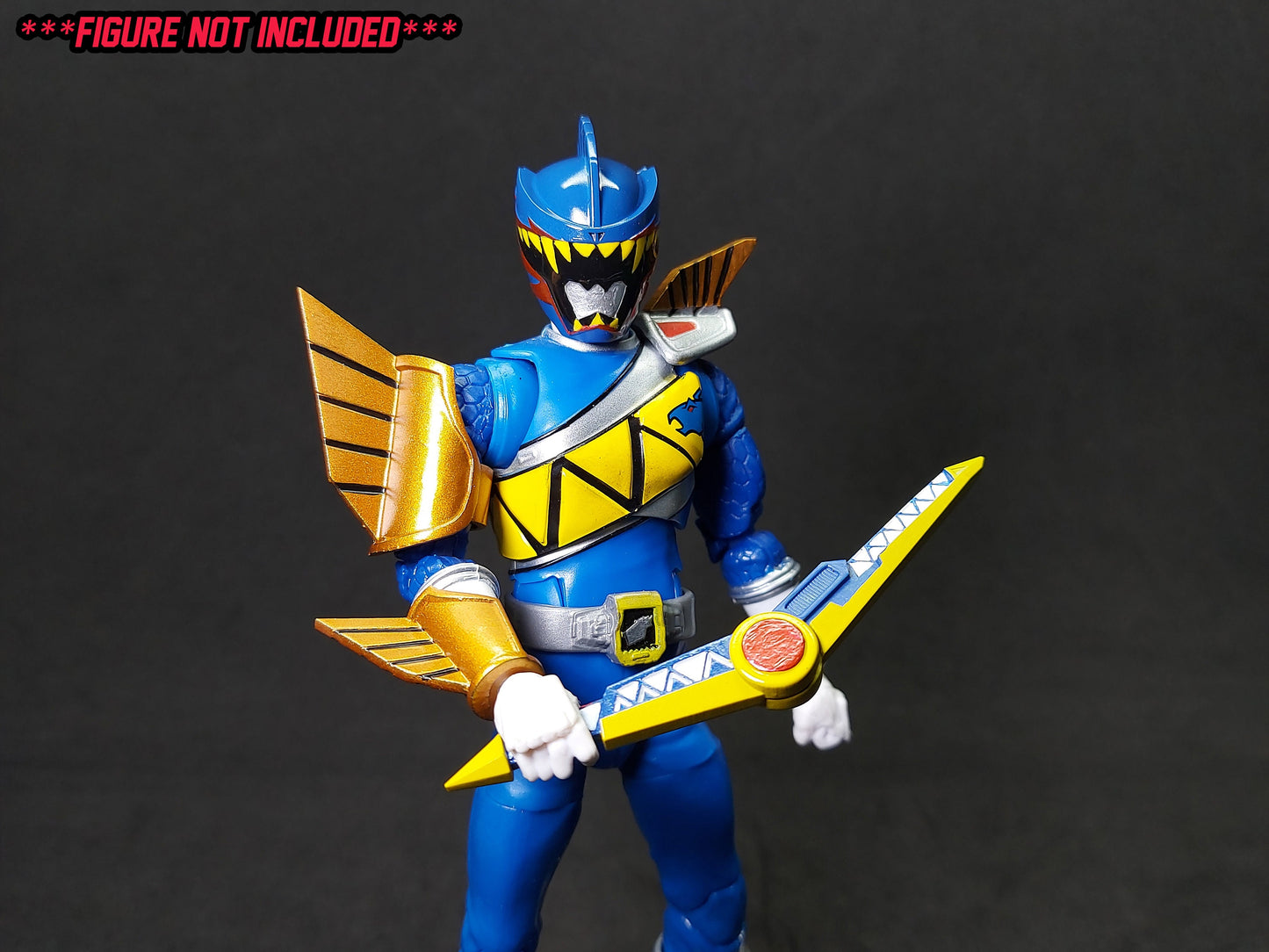 Power Rangers Dino Charge Dark Ranger | Talon Ranger Conversion Kit | Lightning Collection Accessories