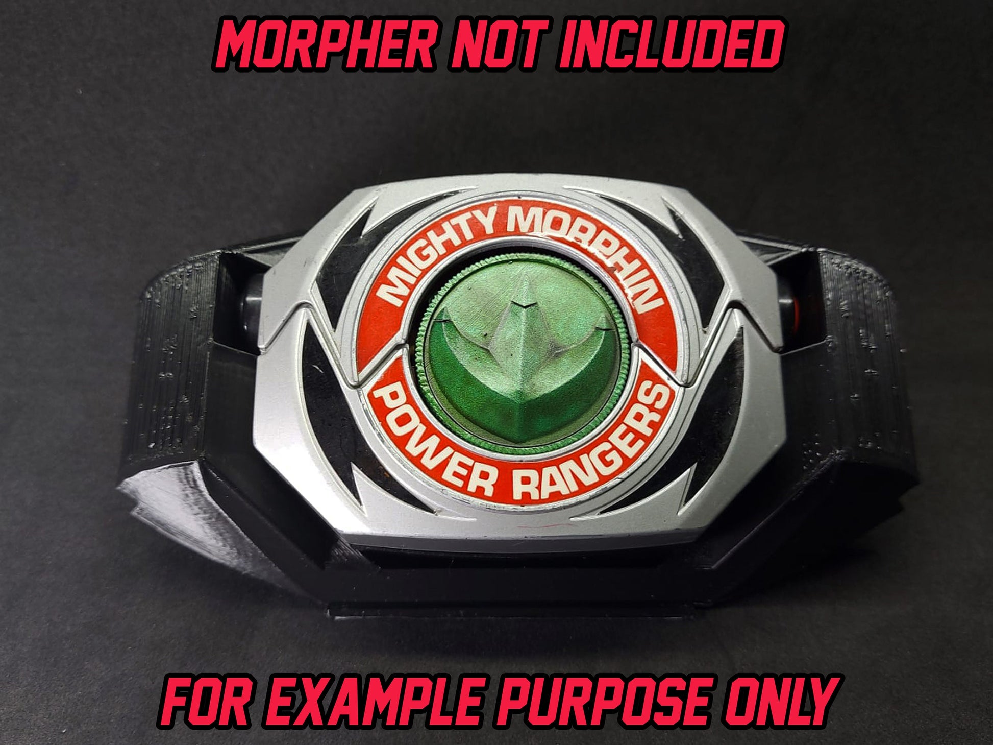 Power Morpher / Dino Buckler Buckle | For 1993 Morpher| No Morpher Included!! | 3D Printed | Created by KBM_Props