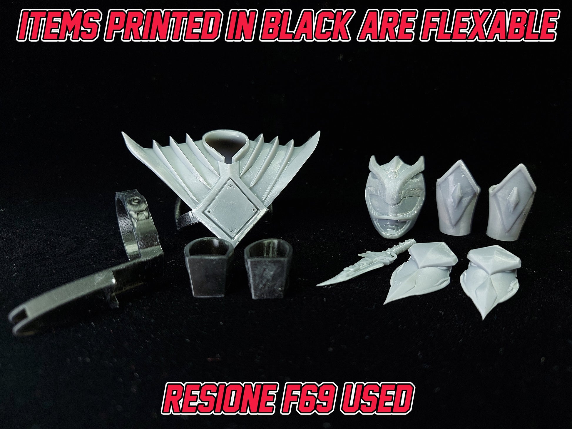 Power Rangers Matthew Cook - Green Ranger | Conversion Kit | Lightning Collection Accessories