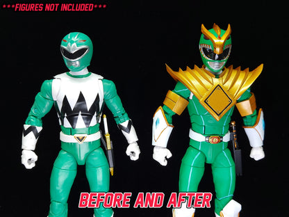 Power Rangers Matthew Cook - Green Ranger | Conversion Kit | Lightning Collection Accessories