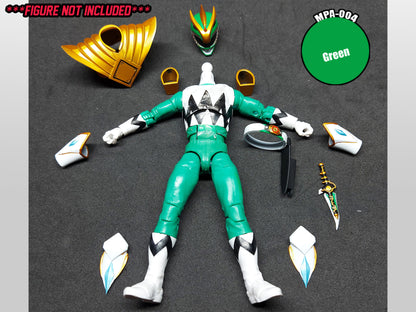Power Rangers Matthew Cook - Green Ranger | Conversion Kit | Lightning Collection Accessories