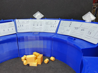 Mighty Morphin Power Rangers Lightning Collection - 3D Printed Command Center Diorama