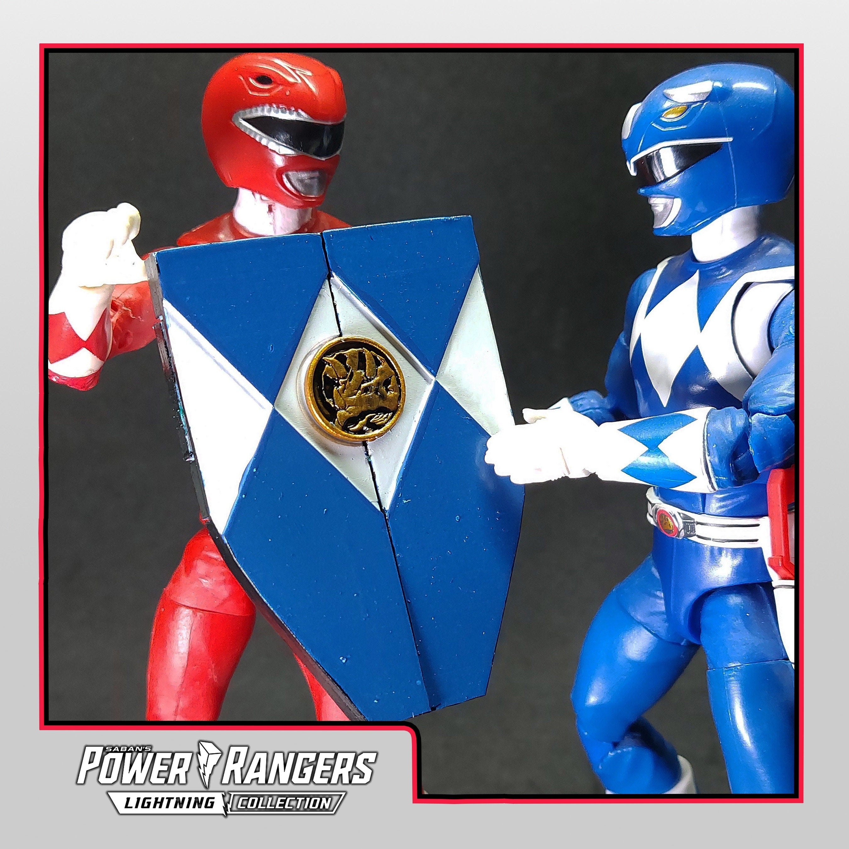 Mighty Morphin Power Rangers Mirror Shield | Lightning Collection Acce ...