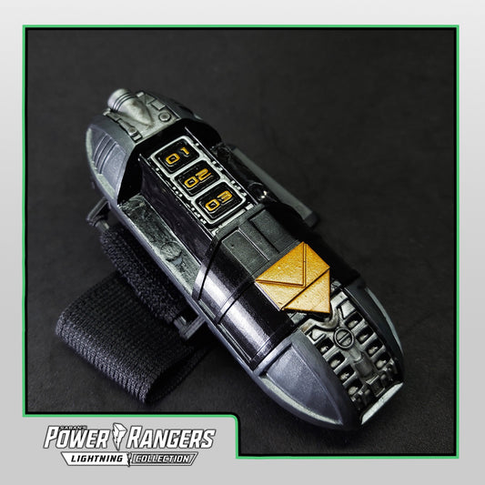 3D Printed & Painted Power Rangers In Space Battlizer Gauntlet / MegaRanger Battle Riser | Display Prop