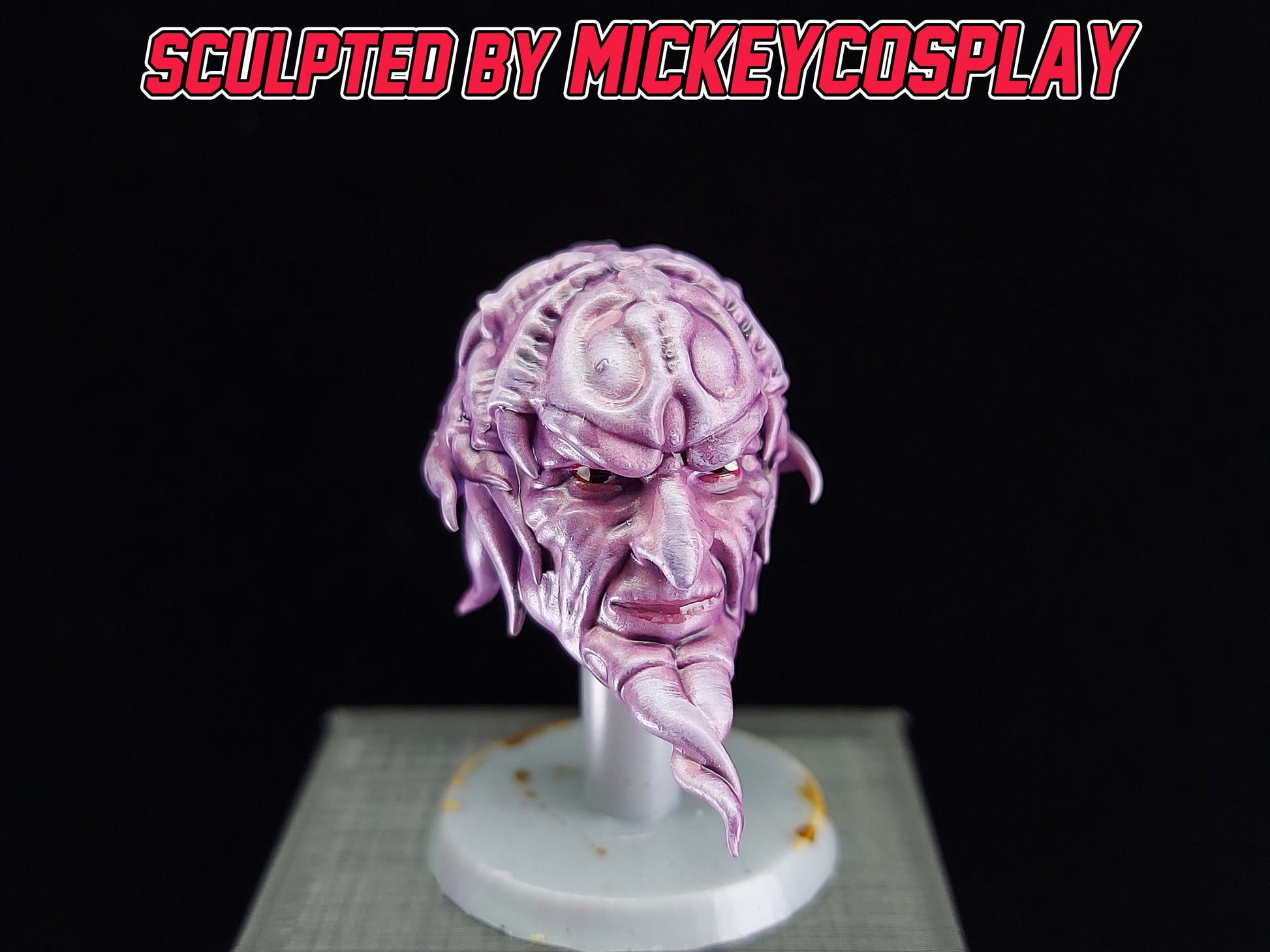 Mighty Morphin Power Rangers The Movie 1995 | Ivan Ooze Headsculpt | Lightning Collection Accesory | 3D Printed | Created by MickeyCosplay