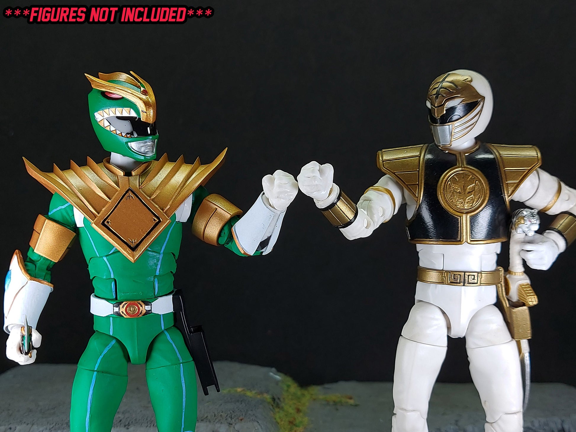 Power Rangers Matthew Cook - Green Ranger | Conversion Kit | Lightning Collection Accessories