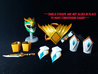 Power Rangers Matthew Cook - Green Ranger | Conversion Kit | Lightning Collection Accessories