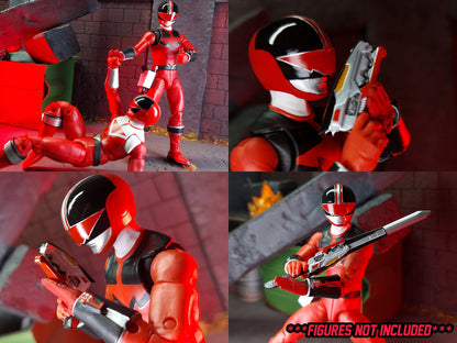 Power Rangers Time Force - Quantum Ranger | Conversion Kit | Lightning Collection Accessories