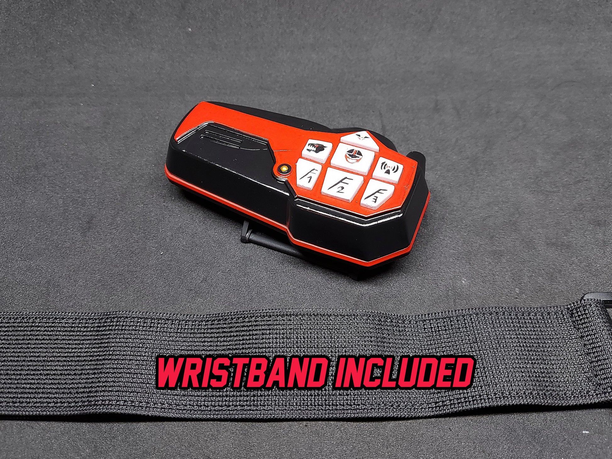 3D Printed & Painted Power Rangers Time Force Quantum Morpher / Timeranger V Commander | Display Prop