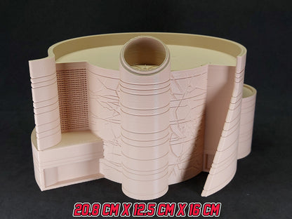 Mighty Morphin Power Rangers Command Center / House of the Book - 3D Printed Diorama piece
