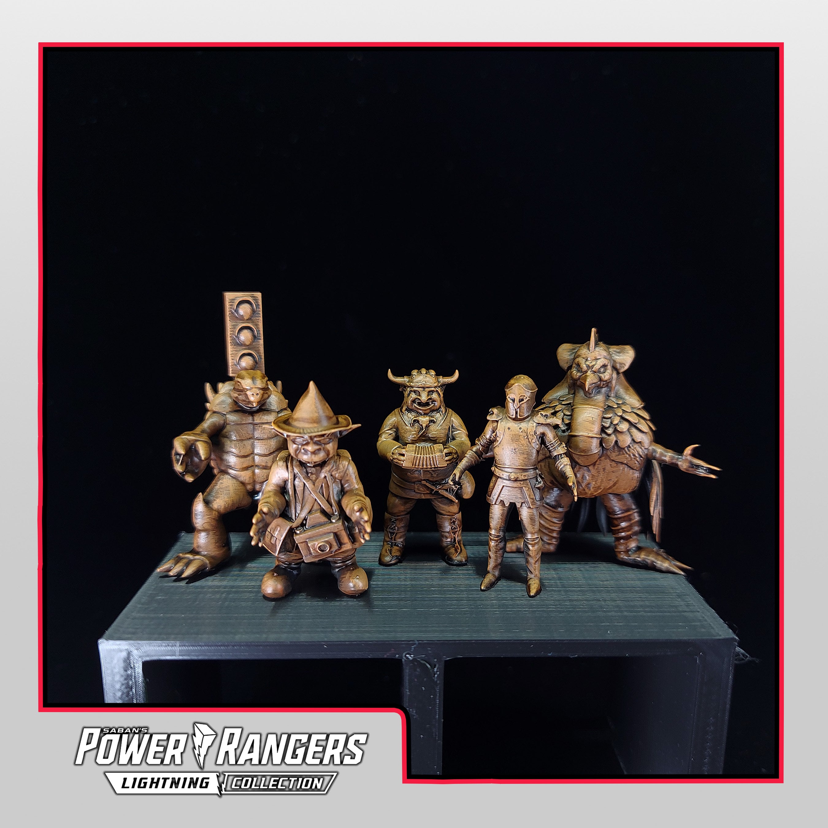 Mighty Morphin Power Rangers | Finsters Monster Collection | Lightning ...