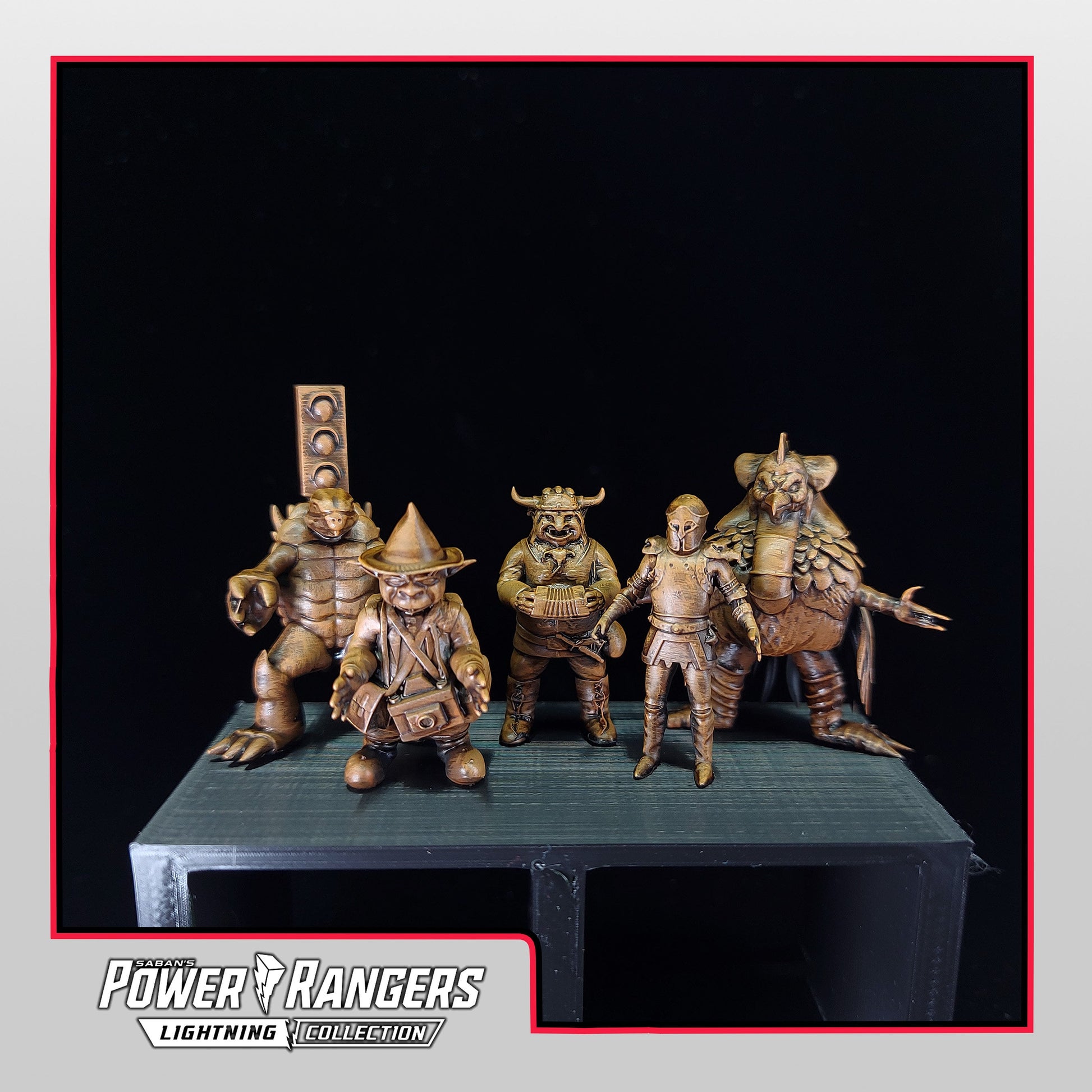 Mighty Morphin Power Rangers | Finsters Monster Collection | Lightning Collection Accesory | 3D Printed | Created by MickeyCosplay