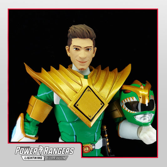 Matthew Cook / Green Ranger Headsculpt | Lightning Collection Accessory | 3D Printed