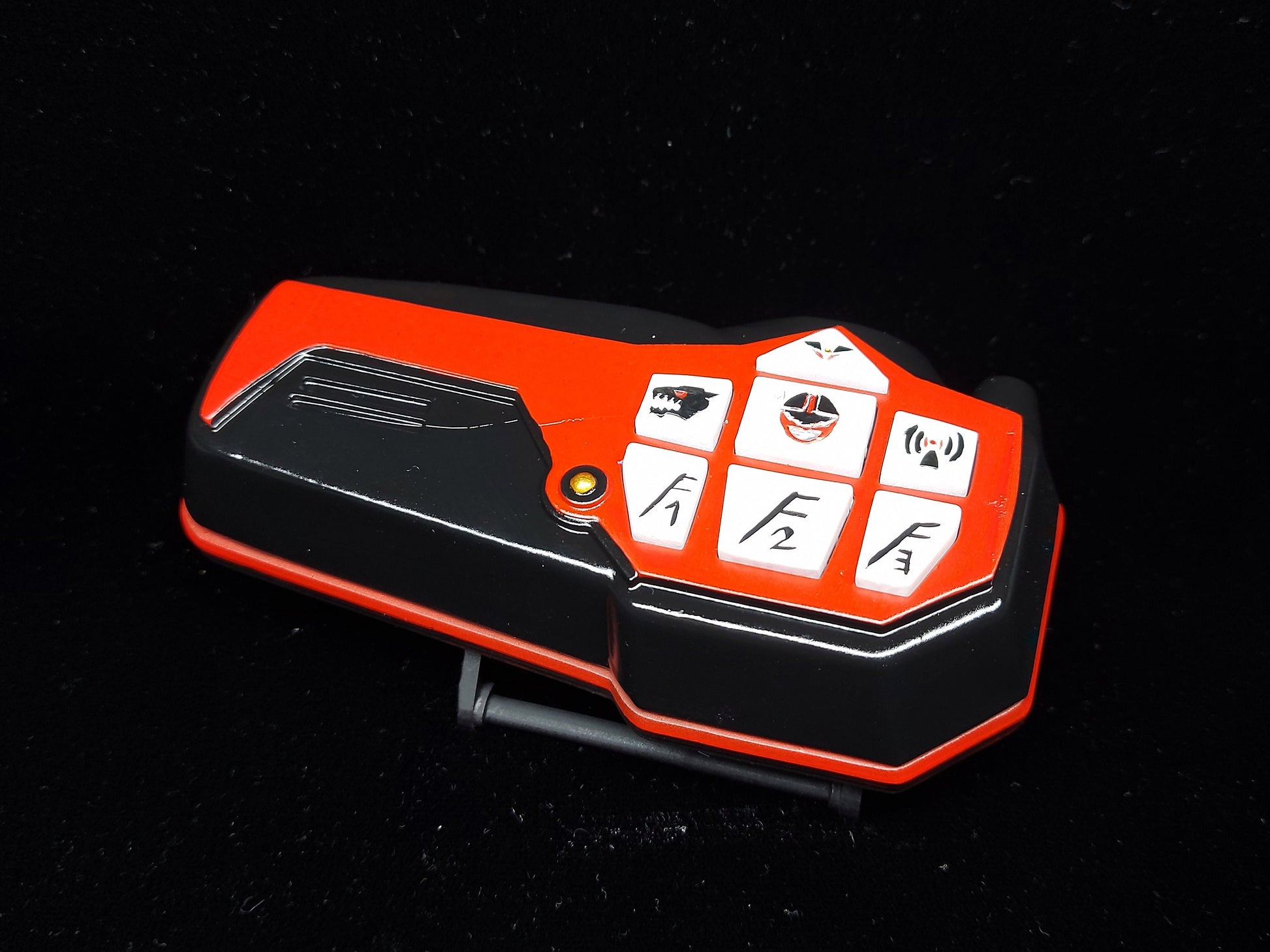 3D Printed & Painted Power Rangers Time Force Quantum Morpher / Timeranger V Commander | Display Prop
