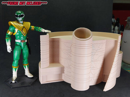 Mighty Morphin Power Rangers Command Center / House of the Book - 3D Printed Diorama piece