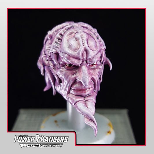 Mighty Morphin Power Rangers The Movie 1995 | Ivan Ooze Headsculpt | Lightning Collection Accesory | 3D Printed | Created by MickeyCosplay