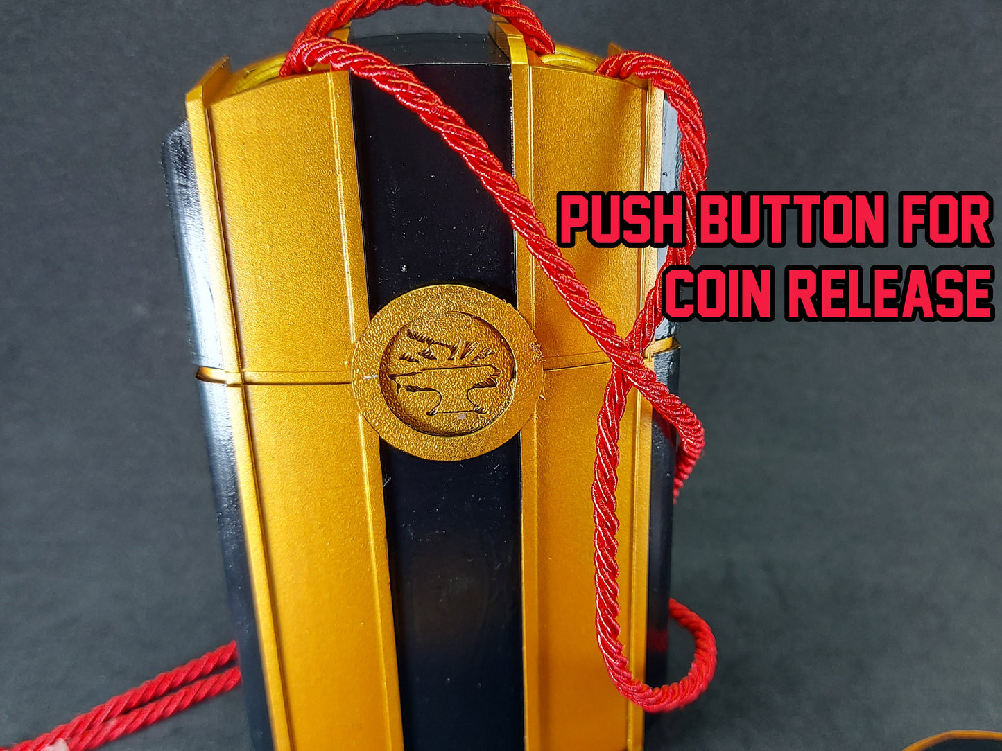 3D Printed & Painted Power Rangers - Aquitar Morpher / Doron Changer - Kakuranger | Display Prop