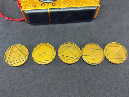 3D Printed & Painted Power Rangers - Aquitar Morpher / Doron Changer - Kakuranger | Display Prop