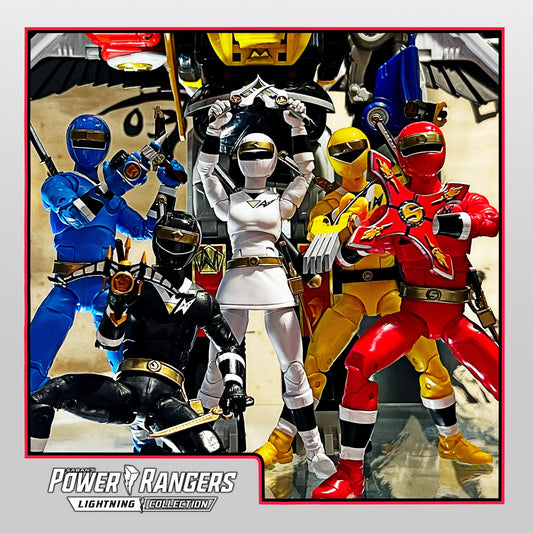 Power Rangers Alien Rangers - Ninja Sentai Kakuranger | Lightning Collection | Weapons Sets