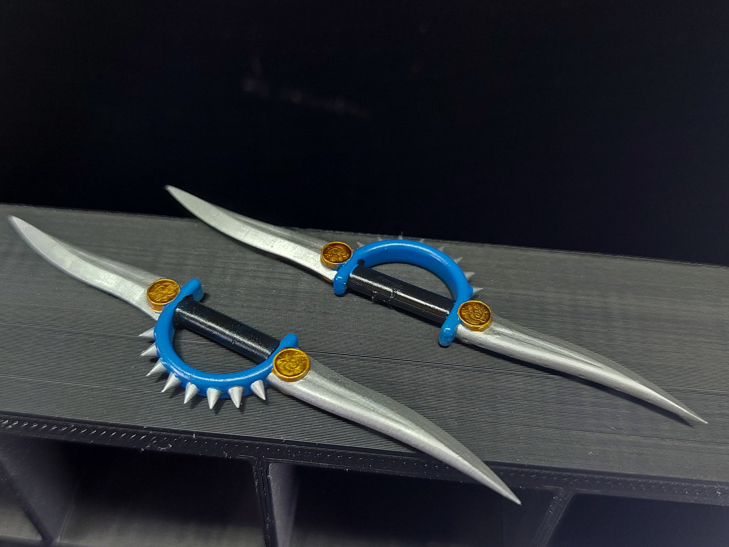 Ninjetti Wolf Swords | Lightning Collection Accesory / 1/12 | 3D Printed
